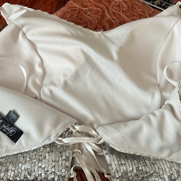 Sequined top and bottoms set size L - Picture 5 of 6